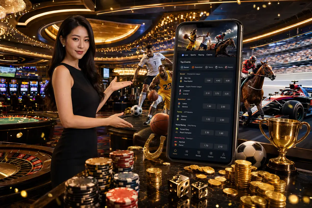 ye55 Casino meja baccarat live peniaga